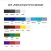 tank top color chart - Rain World Store